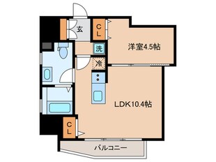 リヴシティ文京本郷(1302)の物件間取画像